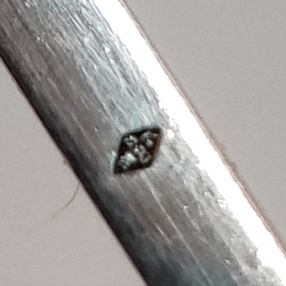 Antique Edwardian French Bar Pin Sterling Silver - Picture 14 of 14